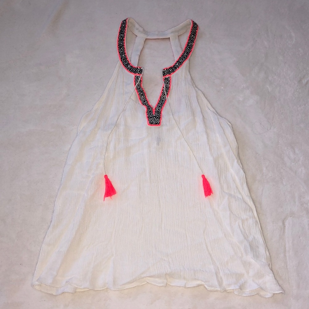 Aeropostale Boho Size Small Detailed Tank